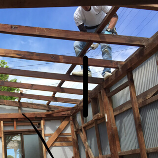 雨漏り修理・外壁・屋根・雨どい修理イメージ